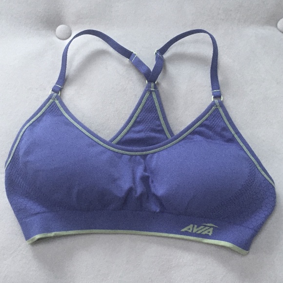 Avia Tops - Avia Purple Workout Sports Bra Top